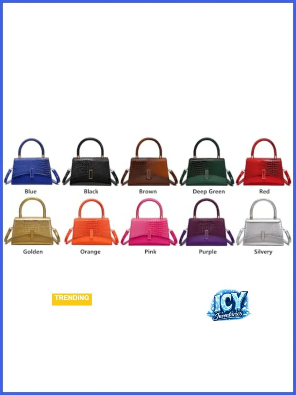 Women's Small Crossbody Bag Vegan Leather Satchel Purse